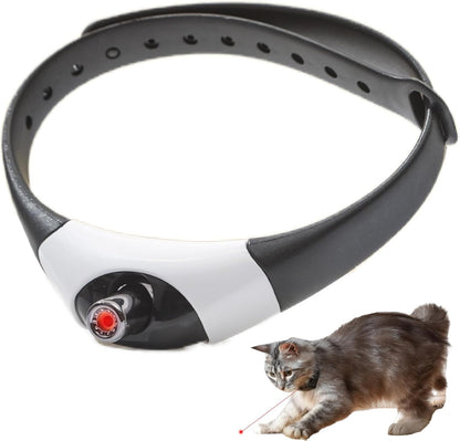 Laserhalsband för katter - Håller katten aktiv.